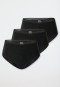 Slip midi confezione da 3 pezzi in pizzo nero - Modern Multipacks