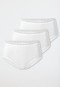 Slip midi confezione da 3 pezzi in pizzo bianco - Modern Multipacks
