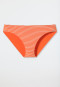 Mini-Bikinislip Streifen orange  - Mix & Match Reflections