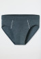 Minislip blau-meliert - Comfort Fit