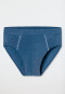 Minislip dunkelblau-meliert - Comfort Fit