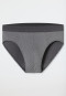Mini slip in Organic Cotton a fantasia antracite - Comfort Fit