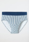 Minislip Organic Cotton gemustert silber - Comfort Fit