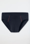 Minislip Organic Cotton Paspeln nachtblau - Comfort Fit