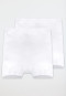 Lot de 2 culottes blanches à fines côtes blanches - Original Classics