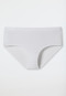 Panty Doppelripp Organic Cotton weiss - Pure Rib