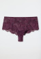 Panties lace plum - Modal & Lace