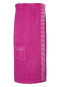 Telo da sauna con bottoni, fucsia - SCHIESSER Home