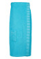 Serviette de sauna à boutons turquoise - SCHIESSER Home