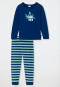 Pyjamas long cuffs shark dark blue - Casual World