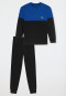 Pigiama polsini lunghi indaco - Nightwear