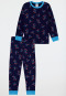 Pigiama lunghezza cani skateboard blu scuro - Boys World