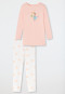 Pyjamas long princess dots rosé - Casual World