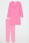 Pajamas long stripes horse pink - Original Classics