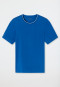 Shirt kurzarm Organic Cotton Streifen indigo - Mix+Relax