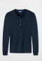 Long-sleeved shirt dark blue - Revival Karl-Heinz