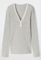 Shirt long-sleeved heather gray - Revival Agathe