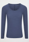 Shirt long-sleeve denim blue - Personal Fit