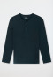 Shirt langarm Knopfleiste nachtblau - Mix+Relax
