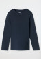 Shirt langarm nachtblau - Mix+Relax
