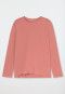 Shirt long-sleeve round neck papaya - Mix+Relax