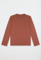 Shirt langarm terracotta - Mix+Relax