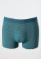 Shorts Micro-Qualität gemustert petrol/dunkelblau - Pure Micro