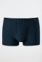 Boxer a righe nero-blu marino - Long Life Soft