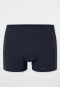 Shorts en coton bio bleu nuit- Comfort Fit