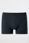 Shorts Organic Cotton Paspeln blau meliert - Comfort Fit