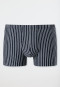 Boxer coton bio rayures multicolore  95/5