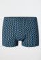 Shorts pacific blue gemustert - 95/5