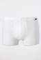 boxer briefs interlock seamless white - Laser Cut