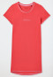 Sleepshirt a maniche corte con stampa rossa - Casual Essentials