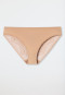 Microfiber panties with lace maple-colored - Invisible Lace