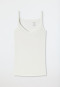 Spaghetti strap top natural white - Personal Fit