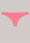 Thong microfiber lace raspberry - Invisible Lace