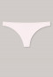Microfiber string with lace pink - Invisible Lace
