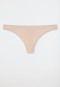 Perizoma con pizzo in microfibra color sabbia - Invisible Lace