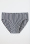 Supermini slip rayé gris - 95/5