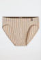 Supermini Slip nougat gestreift - Long Life Soft