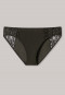 Tai-Slip Micro Spitze oliv - Sustainable Lace