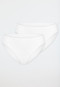 Slips Taï lot de 2 coton bio blanc - 95/5