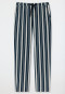 Pantaloni lunghi in tessuto tramato a righe, multicolore - Mix+Relax