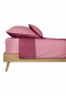 Reversible bed linen 2-pieces fine fiber dusky pink - SCHIESSER Home