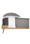 Biancheria da letto reversibile, 2 pezzi in Renforcé, di colore grigio-bianco - SCHIESSER Home