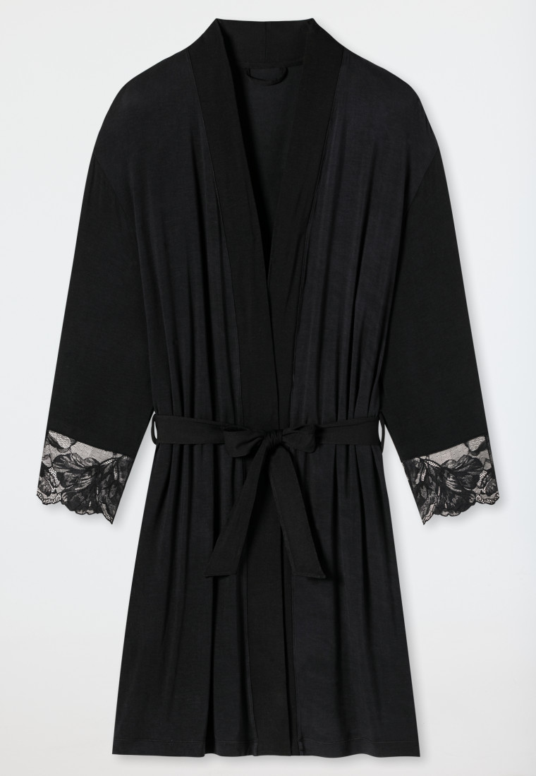 Kimono discount pizzo nero