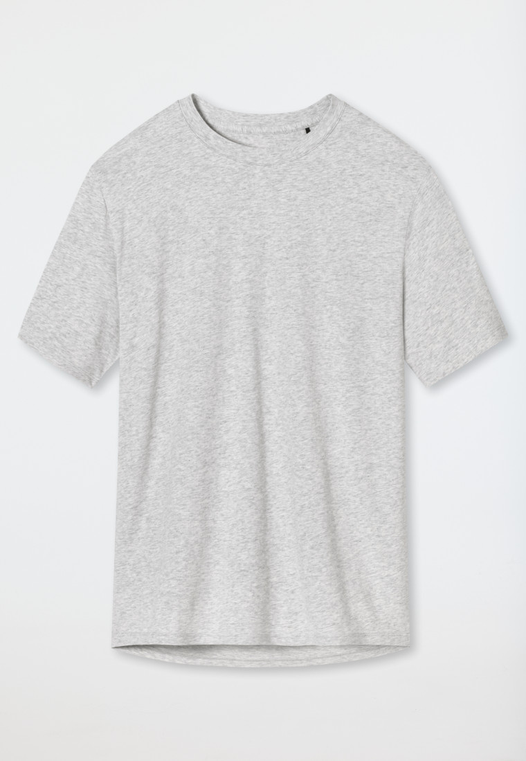 Shirt short-sleeved heather gray - Mix & Relax