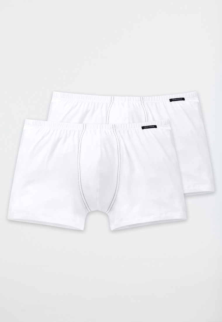 weiß Shorts | Essentials SCHIESSER 2er-Pack -
