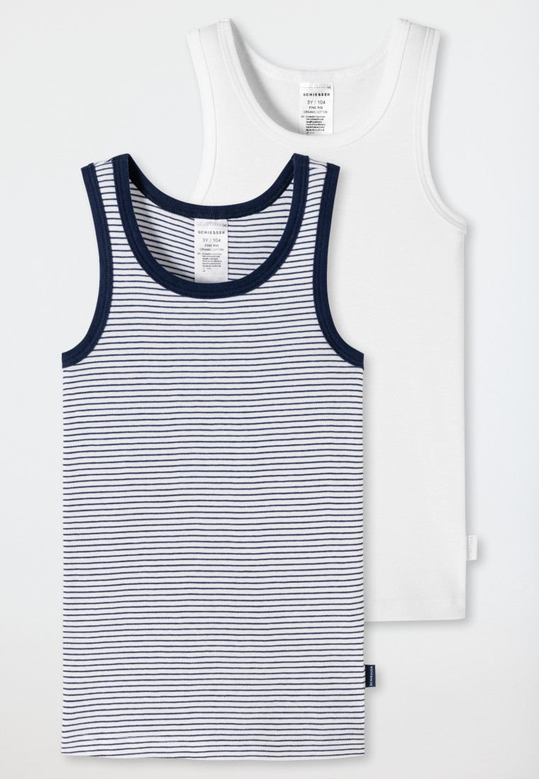 Lot De 2 Maillots De Corps Manches Courtes Blanc Petit Bateau | La Redoute